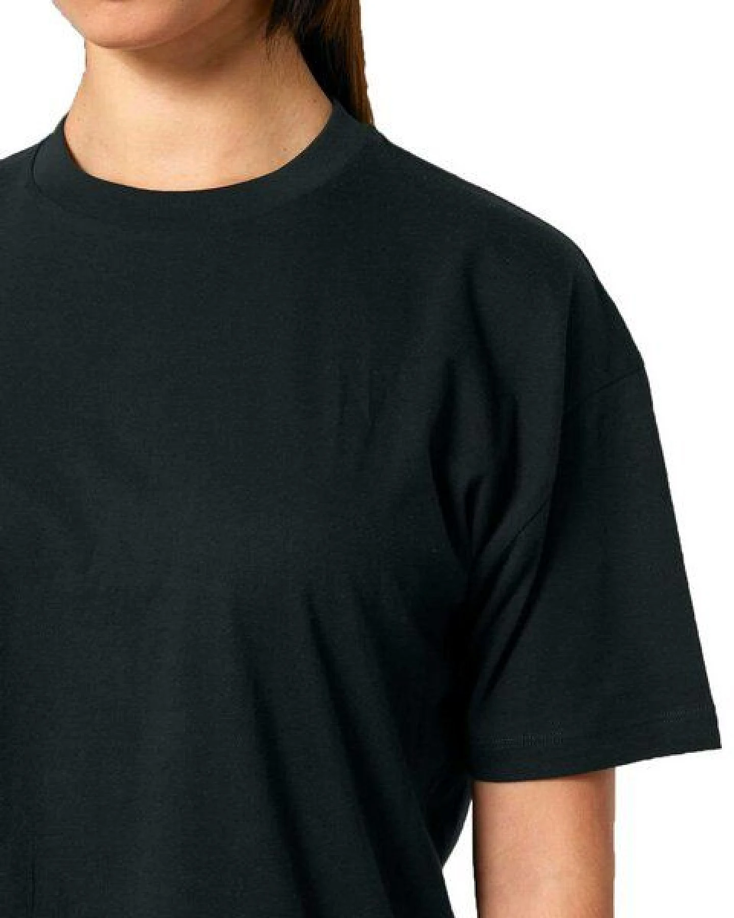 YTWOO Damen Boxy T-Shirt aus Bio-Baumwolle – Ansicht 3