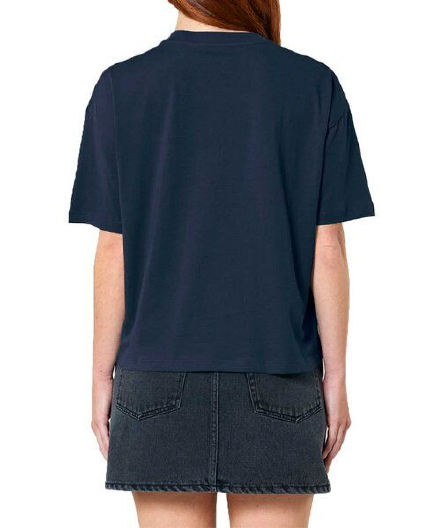 YTWOO Damen Boxy T-Shirt aus Bio-Baumwolle – Ansicht 3