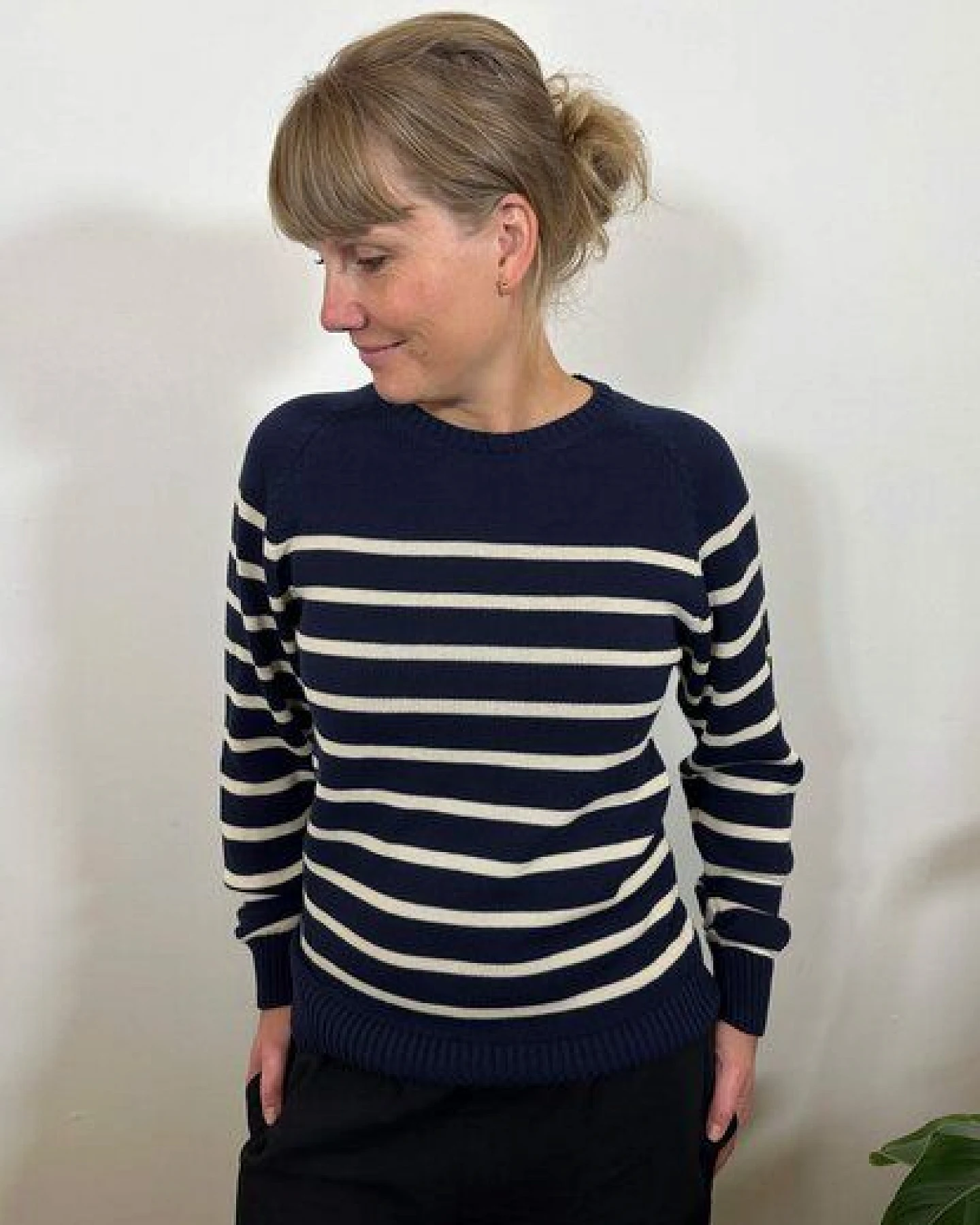 GROBUND Der Strickpullover Helga - GOTS zertifiziert aus 100% Bio-Baumwolle – Ansicht 3