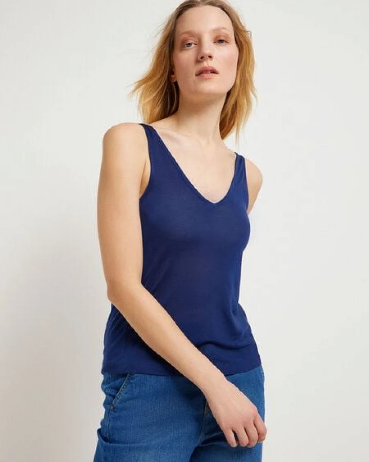 LANIUS Top aus TENCEL Lyocell
