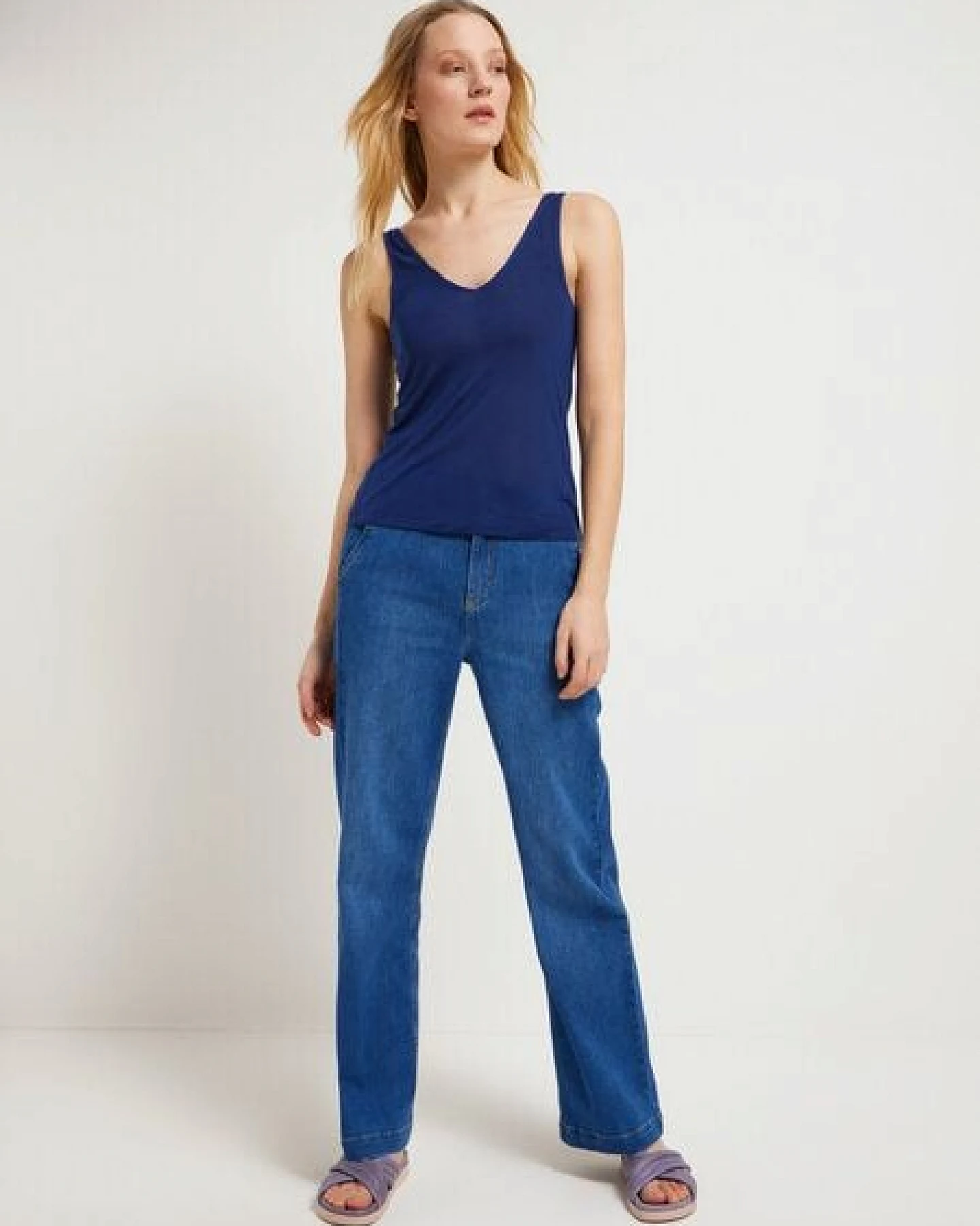 LANIUS Top aus TENCEL Lyocell – Ansicht 2