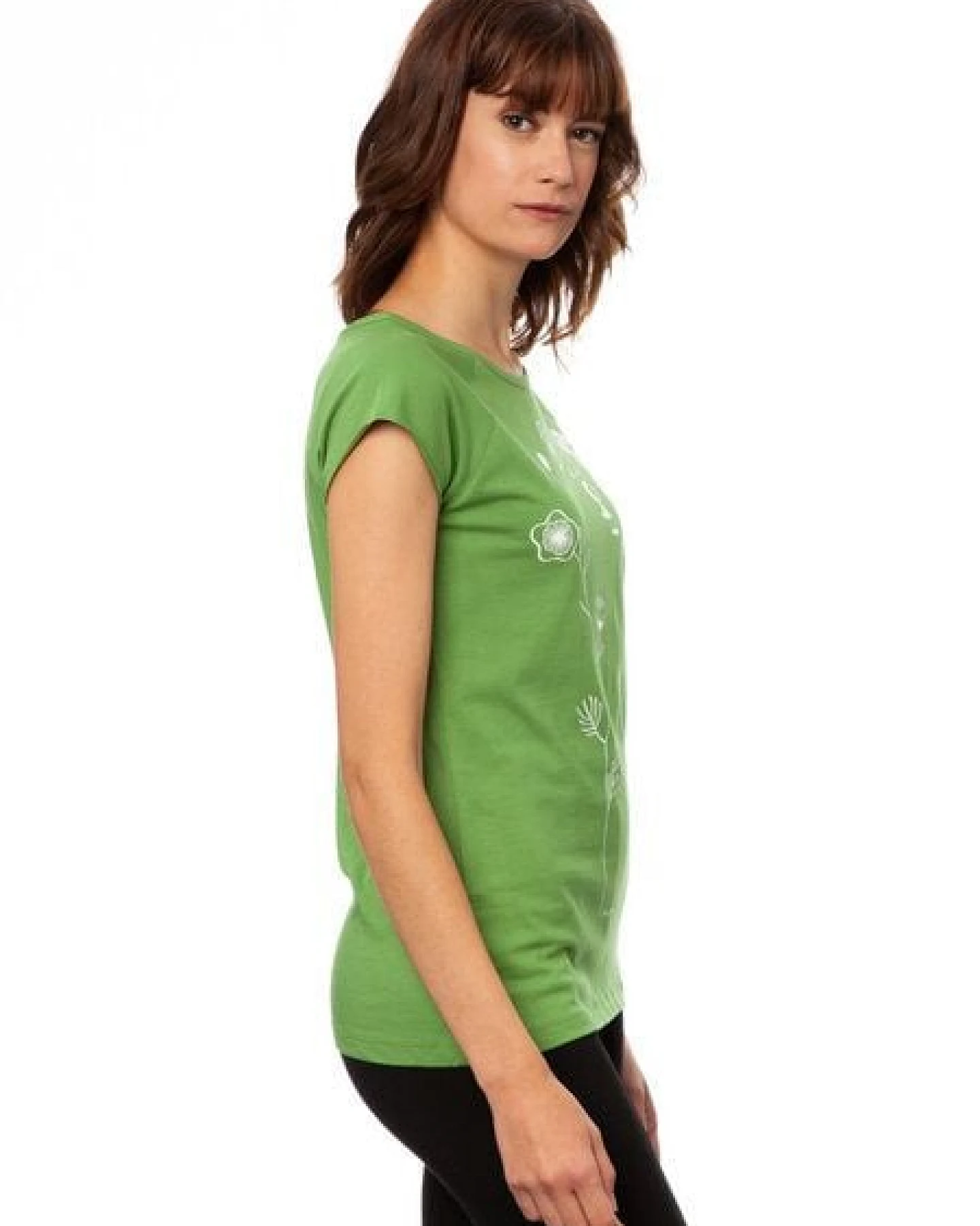 FellHerz Damen T-Shirt Schaukelmädchen Bio & Fair & Vegan – Ansicht 4