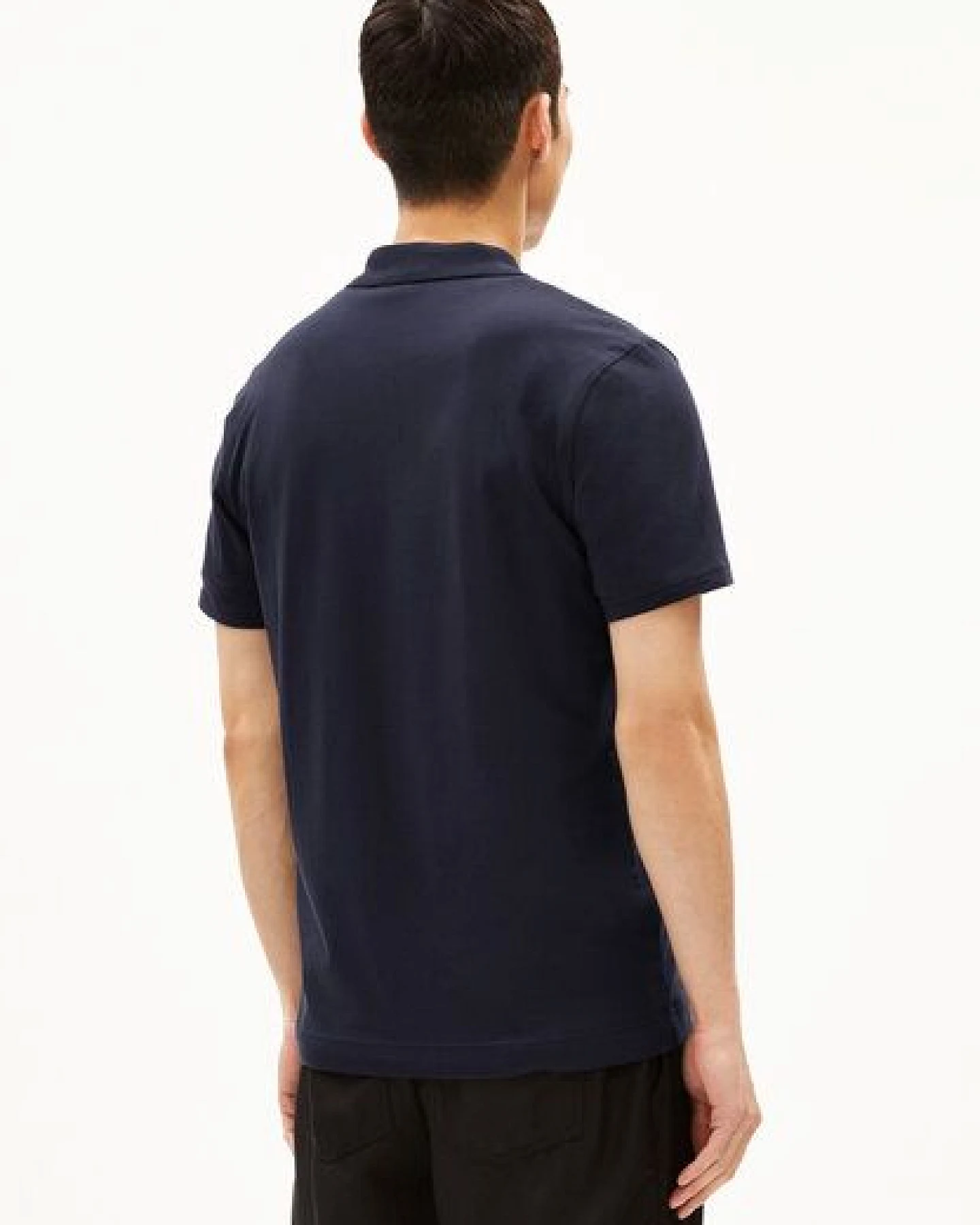 ARMEDANGELS BRAAN PREMIUM - Herren Polo T-Shirt Regular Fit aus Bio-Baumwoll Mix – Ansicht 2