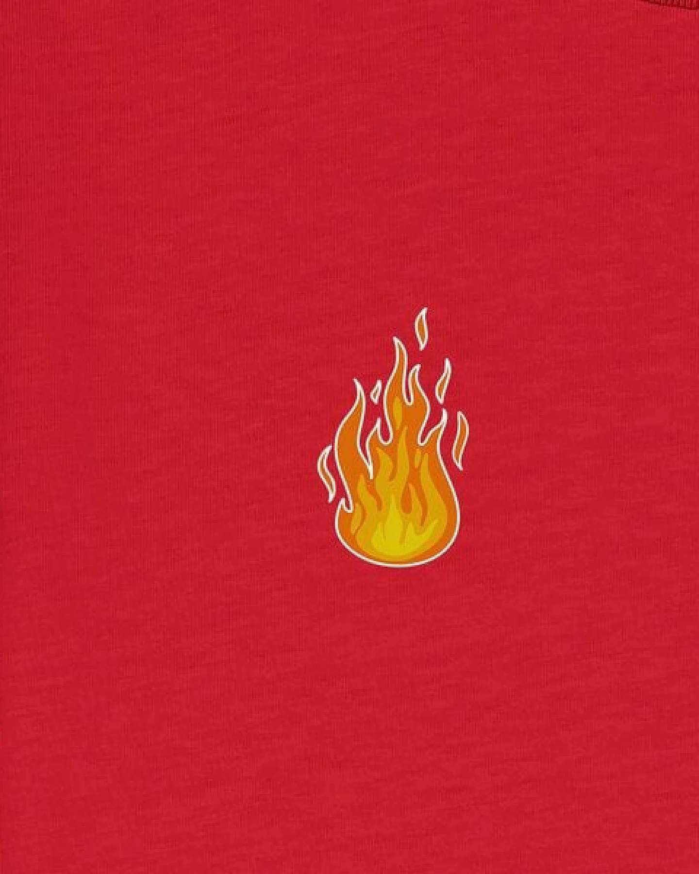 Spangeltangel Kinder-T-shirt "Feuerwehr" rot, Biobaumwolle – Ansicht 2