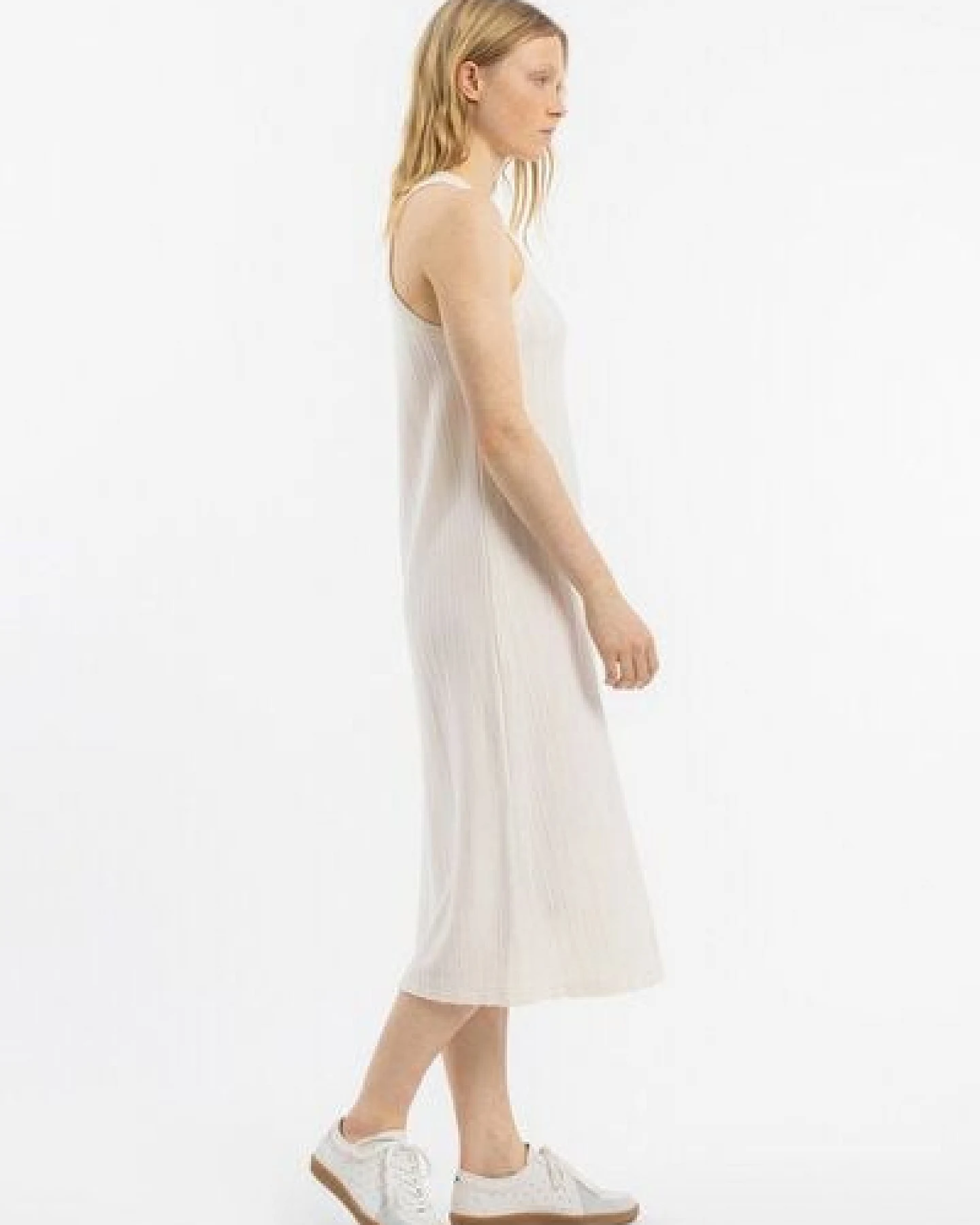 Rotholz Strick Kleid Bio Baumwolle – Ansicht 4