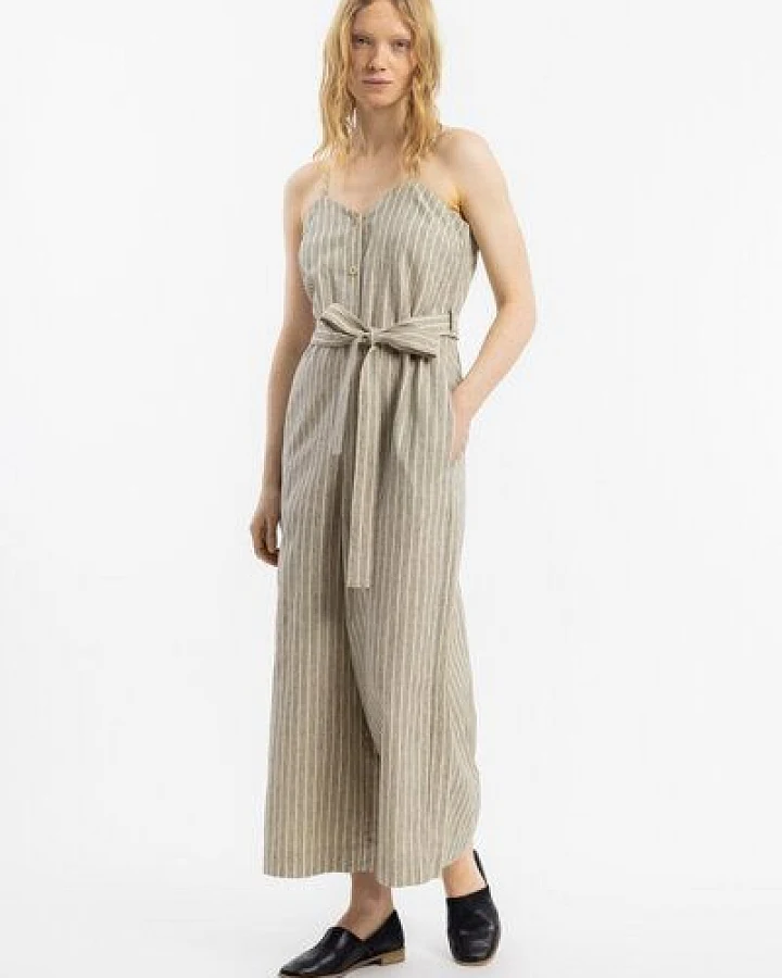 Rotholz Relaxed Jumpsuit Linen Blend
