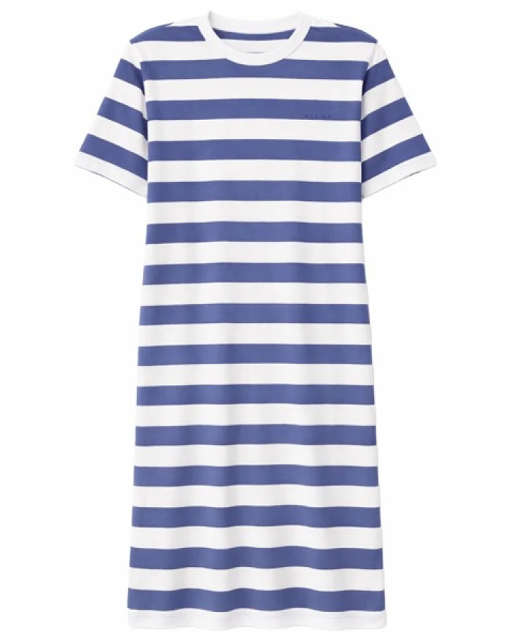 Mazine - Women's Bold Striped Jersey Dress - Kleid Gr XS weiß