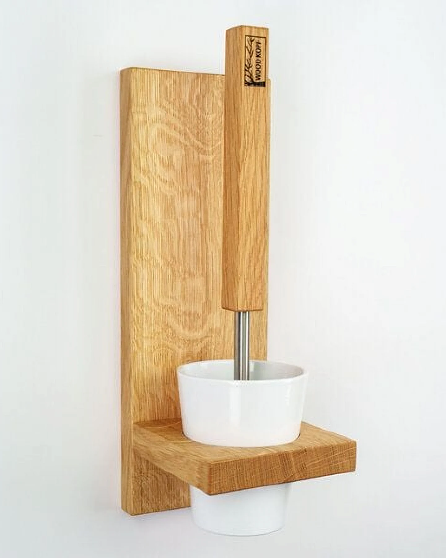 Woodkopf Toilettenbürstenhalter LARA aus Holz – Ansicht 2