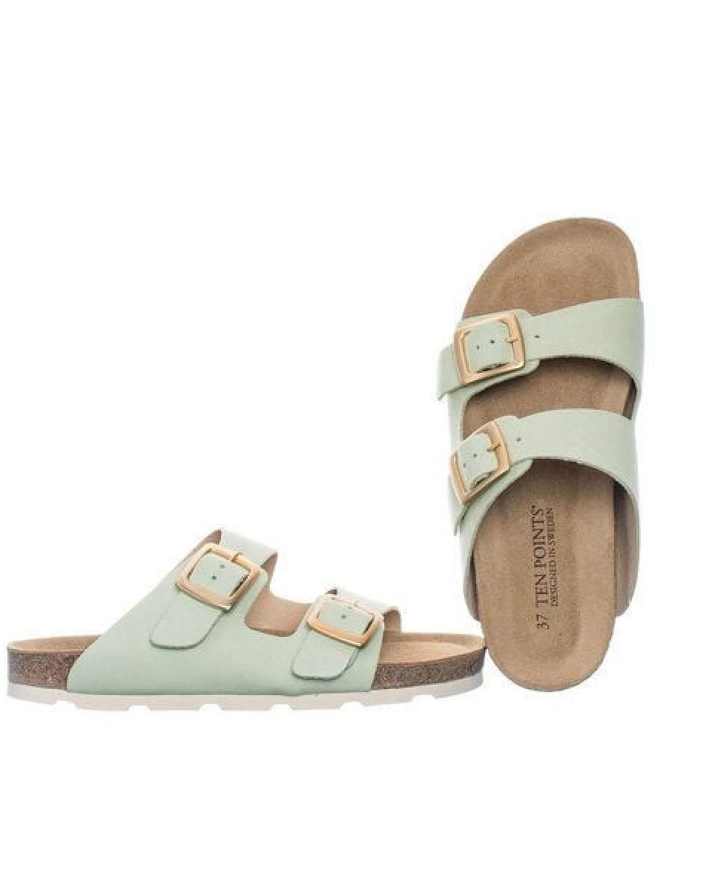 Ten Points Damen Pantolette VIVIENNE, Mint Green – Ansicht 3