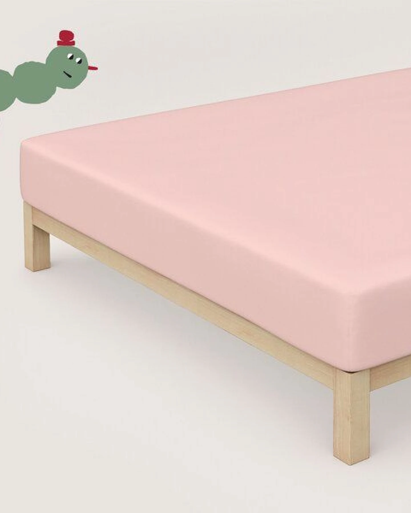 Schlafgut Kinderspannbettlaken Casual Mini - 100% Biobaumwolle - Matratzenhöhe bis 15cm – Ansicht 3