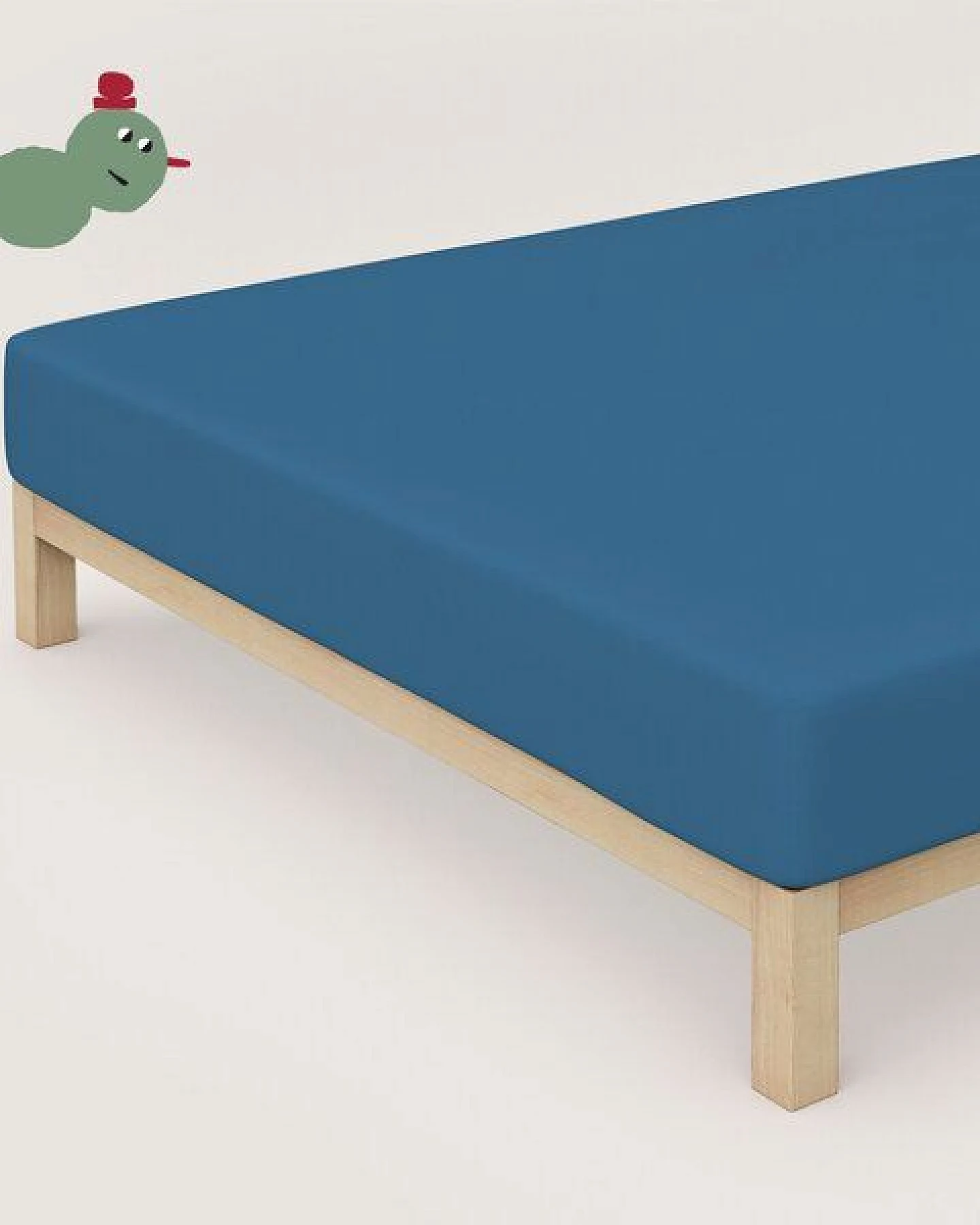 Schlafgut Kinderspannbettlaken Casual Mini - 100% Biobaumwolle - Matratzenhöhe bis 15cm – Ansicht 3