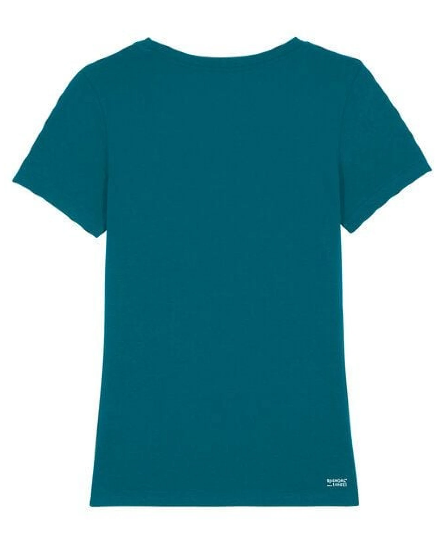 Spangeltangel T-Shirt bedruckt, "Clownfisch", nachhaltig, Biobaumwolle, Brustprint, Damen, Kurzarmshirt, Damenshirt, Frauen, bio – Ansicht 3