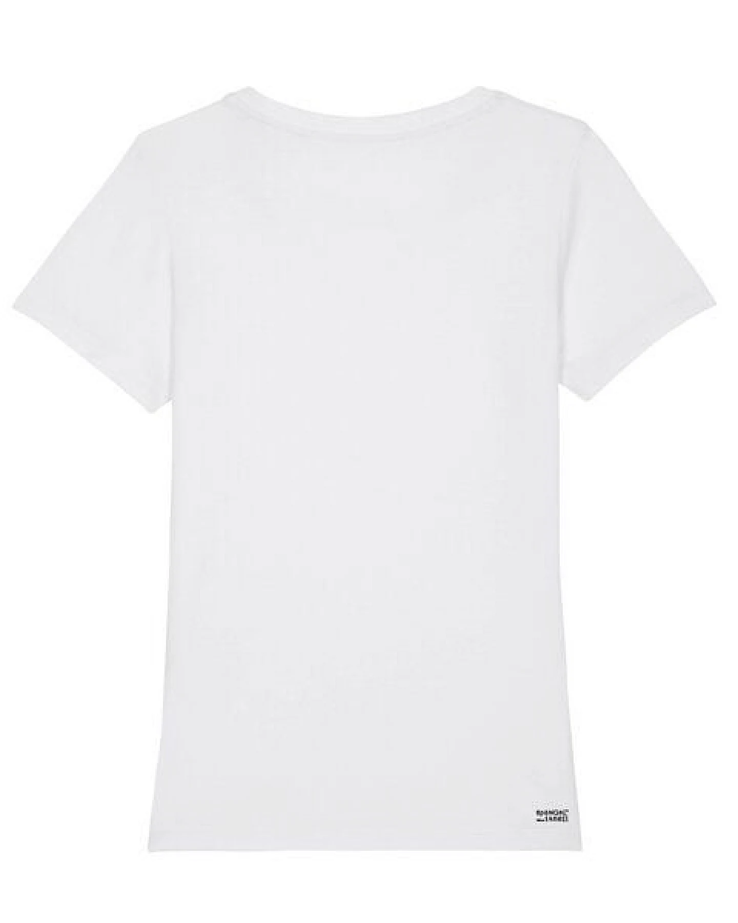 Spangeltangel T-Shirt bedruckt, "Clownfisch", nachhaltig, Biobaumwolle, Brustprint, Damen, Kurzarmshirt, Damenshirt, Frauen, bio – Ansicht 3