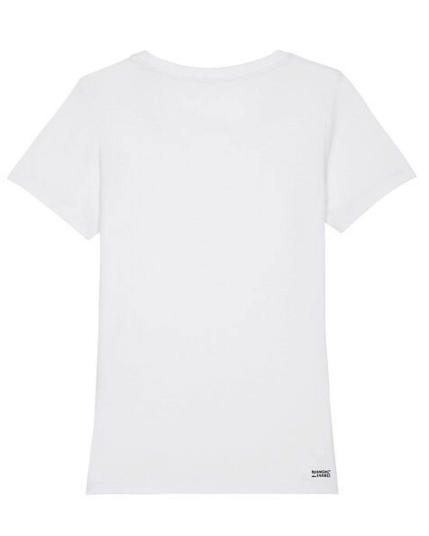 Spangeltangel T-Shirt bedruckt, "Clownfisch", nachhaltig, Biobaumwolle, Brustprint, Damen, Kurzarmshirt, Damenshirt, Frauen, bio – Ansicht 3