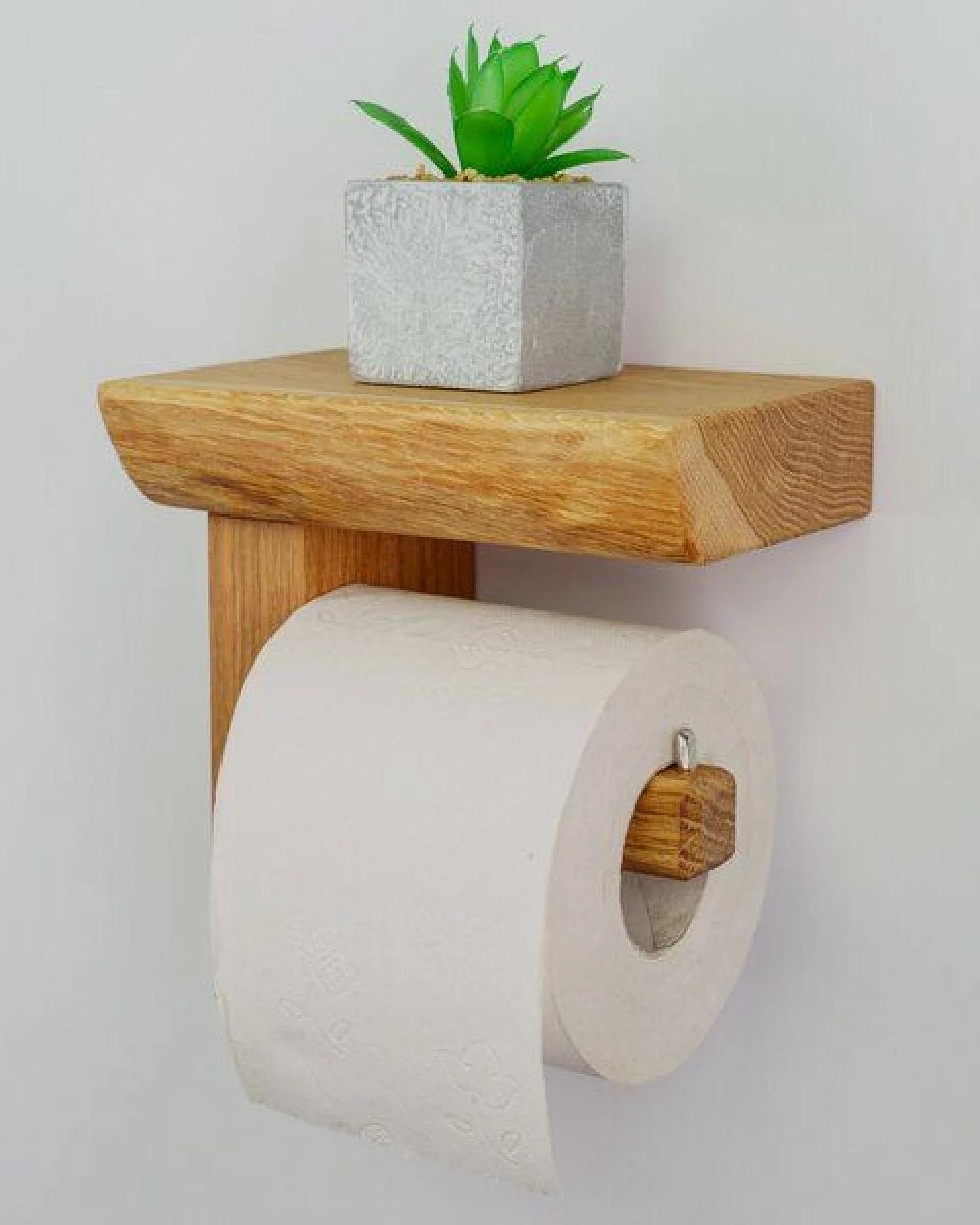 Woodkopf Toilettenpapierhalter CULTUS aus Holz – Ansicht 3