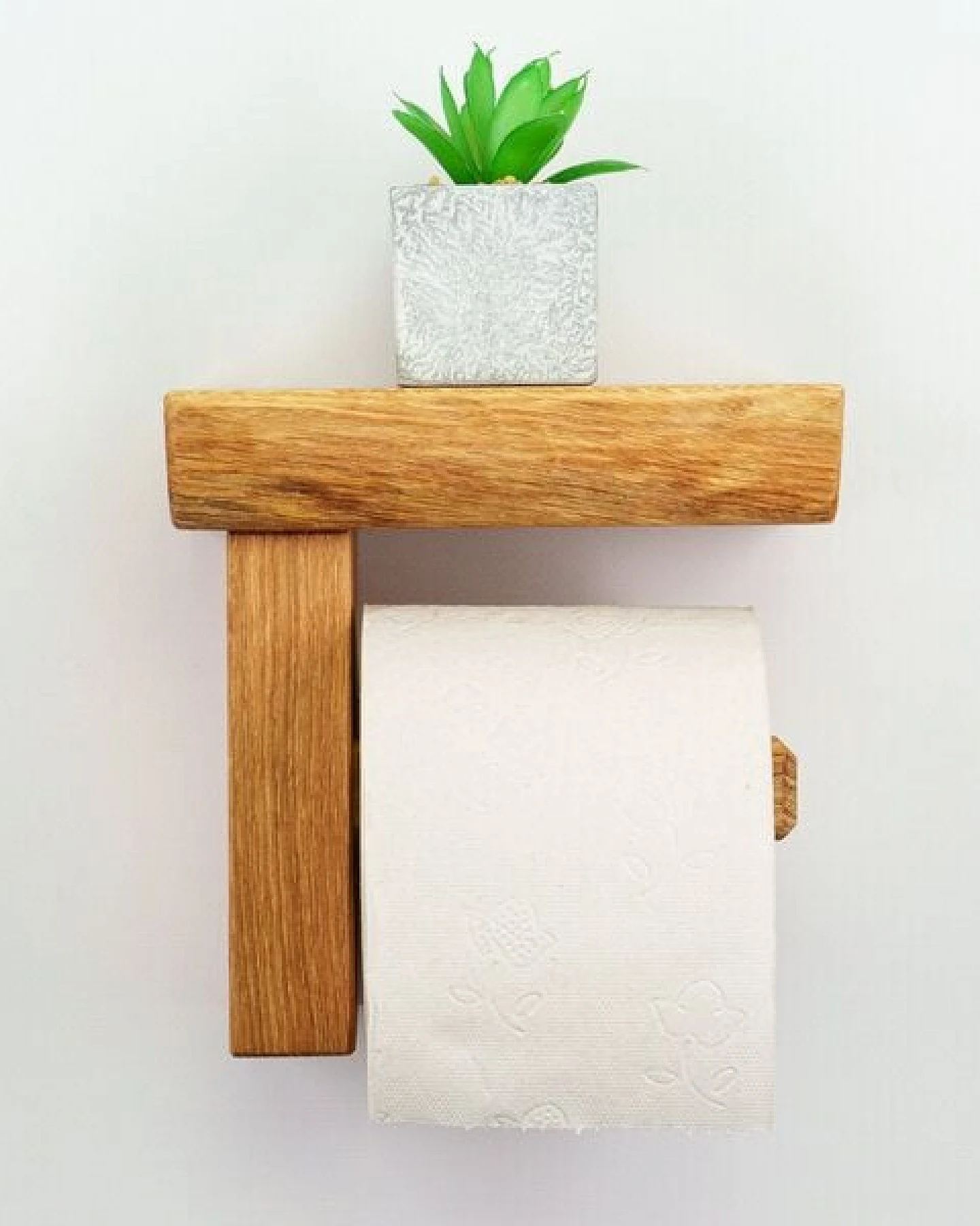 Woodkopf Toilettenpapierhalter CULTUS aus Holz – Ansicht 4