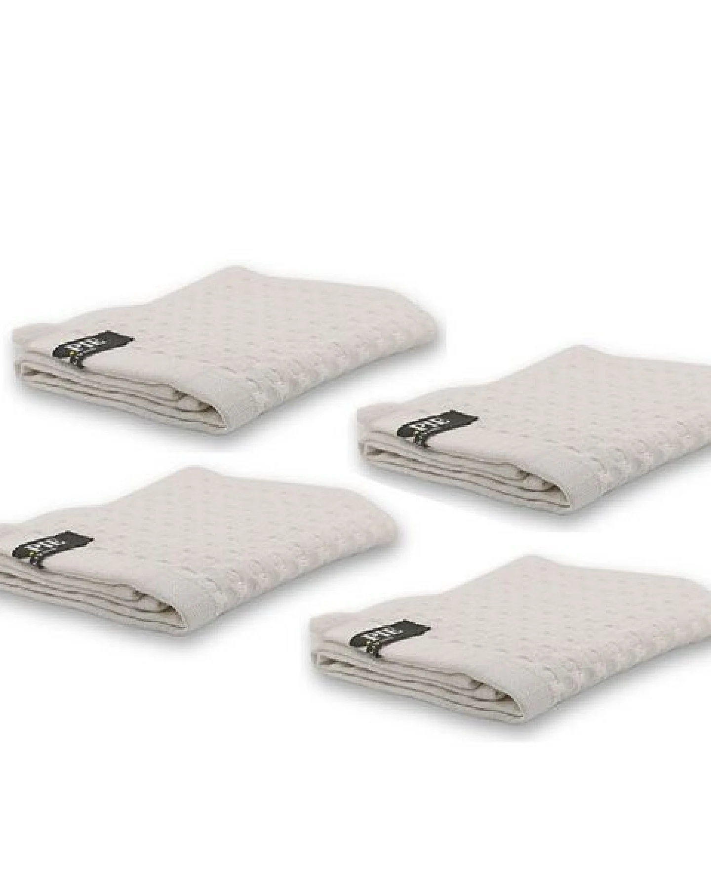 AGA.PIE Waschlappen-Set aus Lyocell aus Bambuscellulose mit Bio-Baumwolle - 30x30 cm - 4 Stk. – Ansicht 4