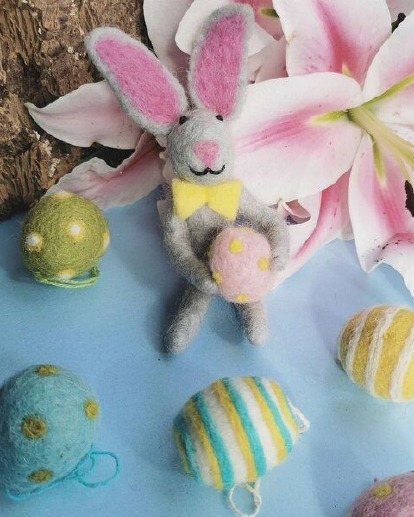 felt so good Edgar der Osterhase aus Filz – Ansicht 2