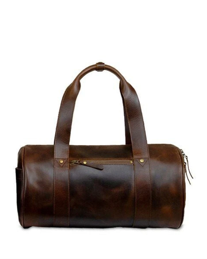 Buckle & Seam Leder Duffle Bag Chap
