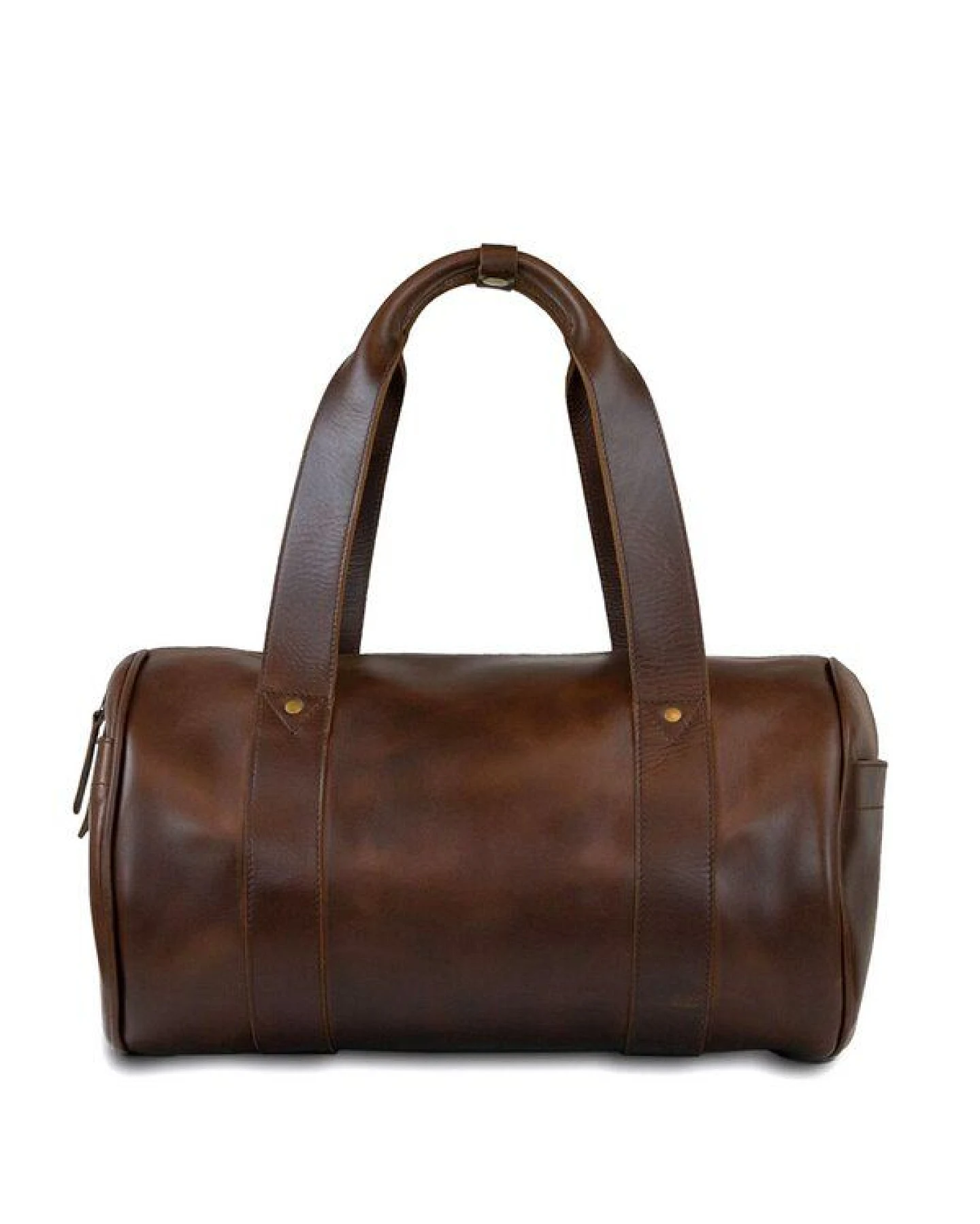 Buckle & Seam Leder Duffle Bag Chap – Ansicht 2