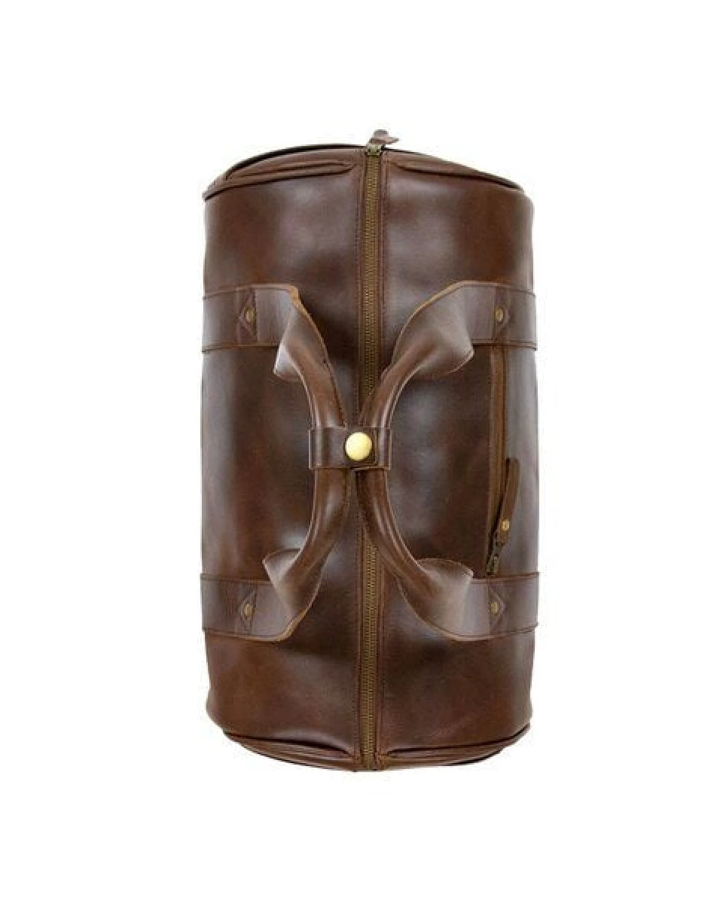 Buckle & Seam Leder Duffle Bag Chap – Ansicht 4