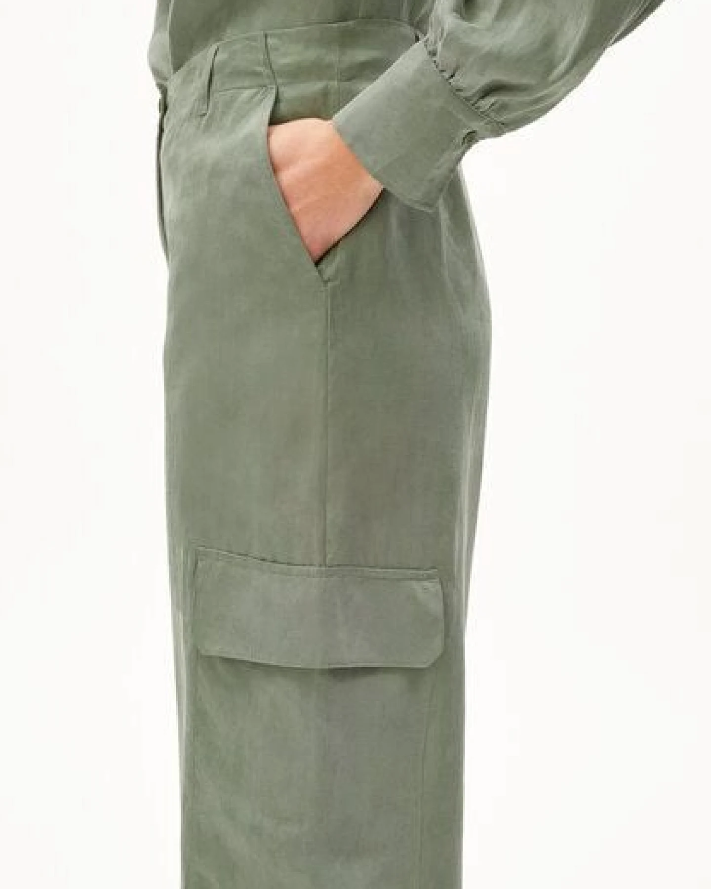 ARMEDANGELS CATIAA - Damen Webhose aus Lyocell – Ansicht 4