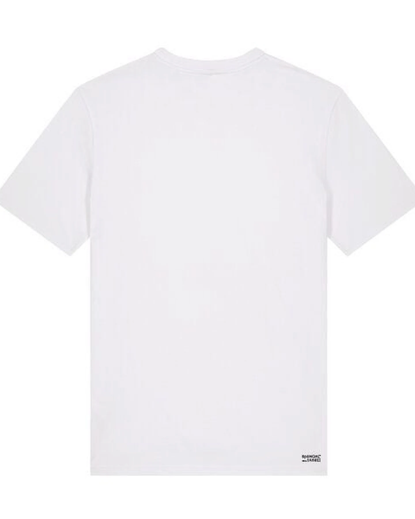 Spangeltangel T-Shirt bedruckt, "Clownfisch", nachhaltig, Biobaumwolle, Brustprint, Herren, Männer, bio, Tiere, Fische, Meer, Ozean – Ansicht 2