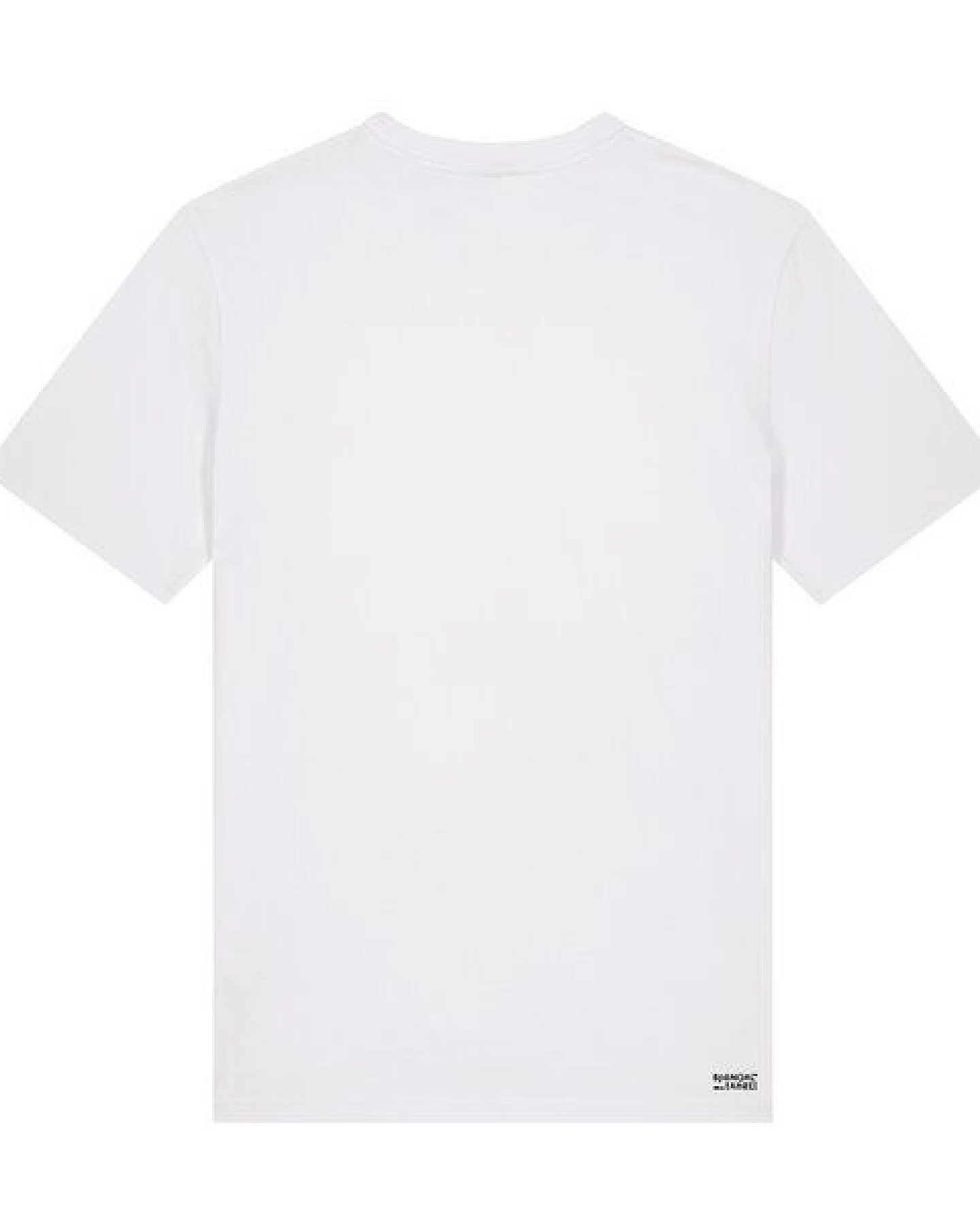 Spangeltangel T-Shirt bedruckt, "Clownfisch", nachhaltig, Biobaumwolle, Brustprint, Herren, Männer, bio, Tiere, Fische, Meer, Ozean – Ansicht 2