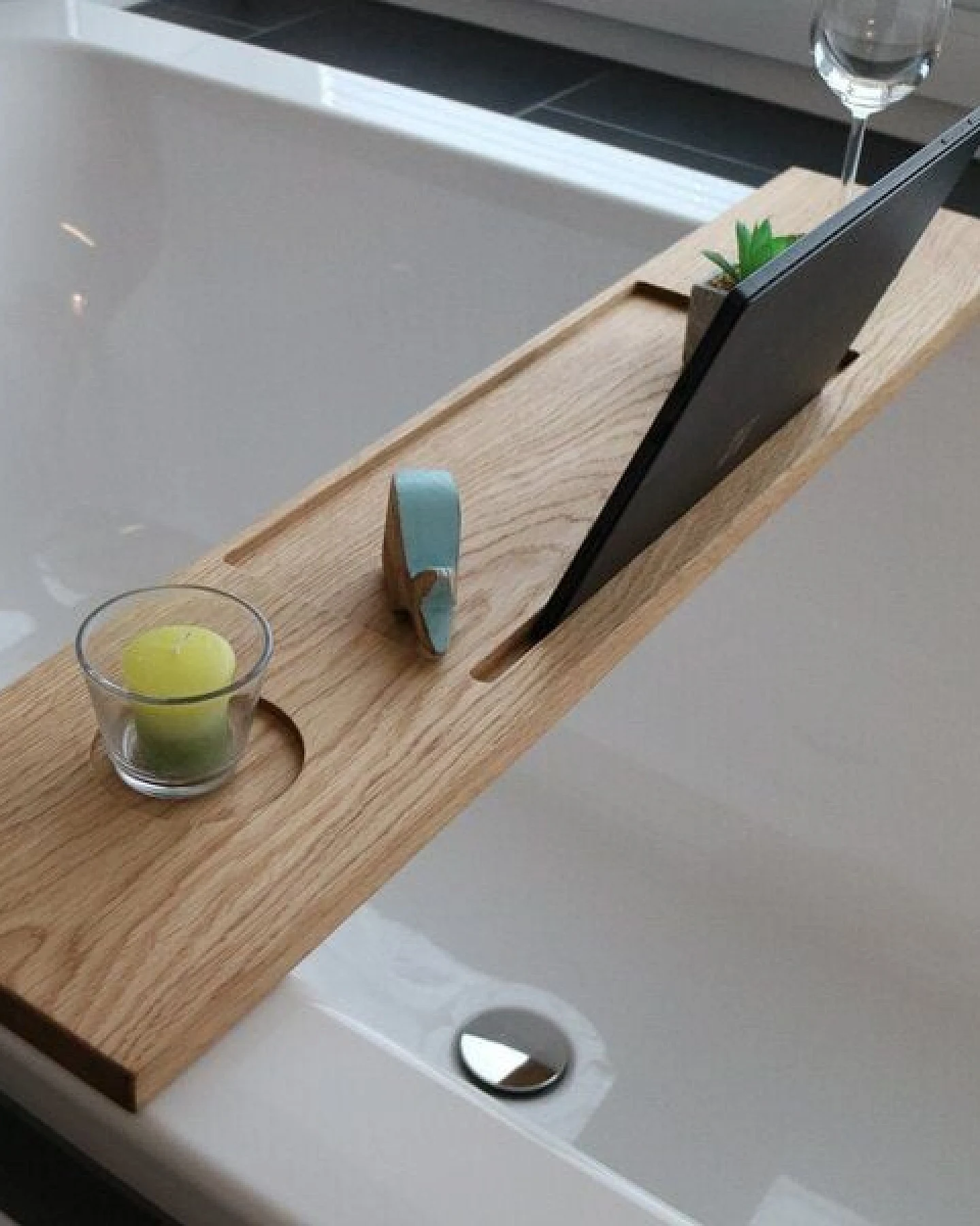 Woodkopf Badewannenablage LEA aus Holz – Ansicht 3