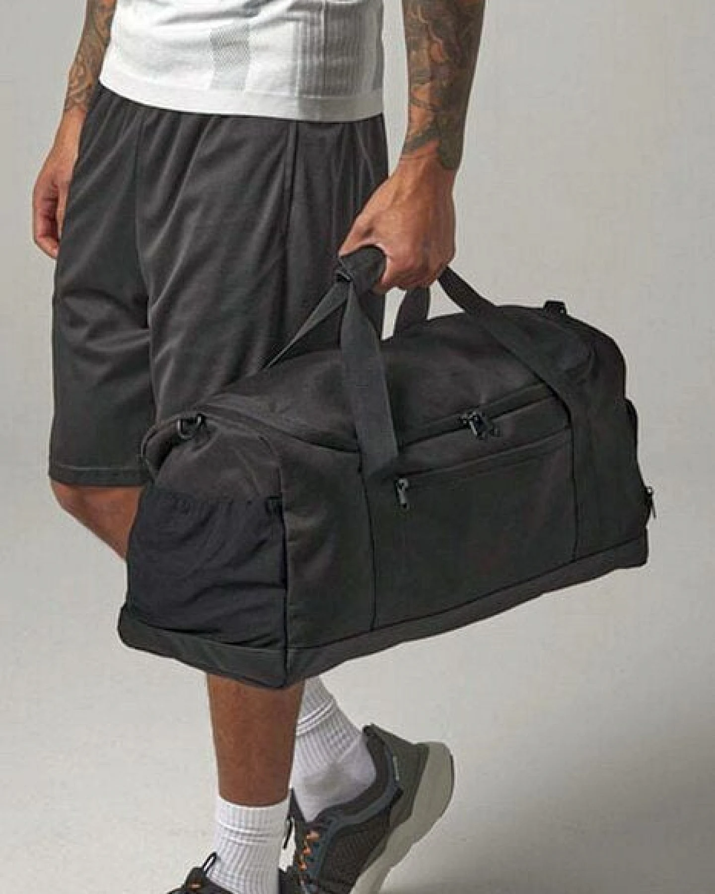 BagBase Mittelgroße Sporttasche/Reisetasche mit abnehmbarem, verstellbarem Schultergurt – Ansicht 2