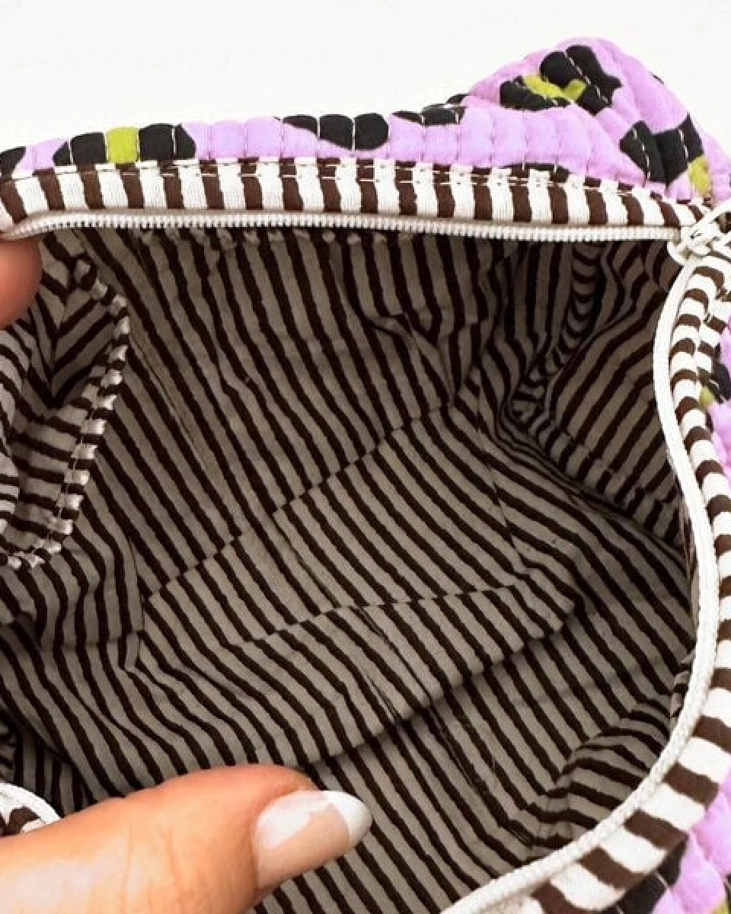 KIKOONI handgefertigte Kosmetiktasche "Oh Leo" – Ansicht 4