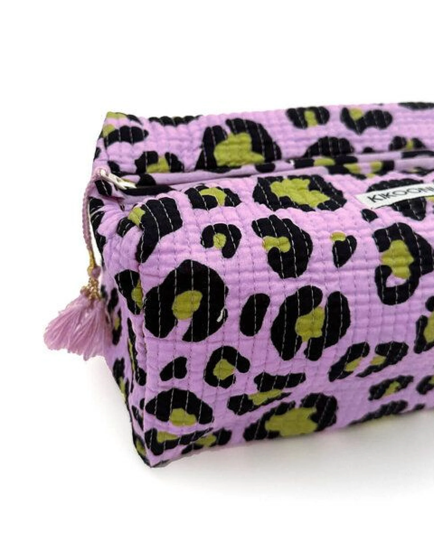 KIKOONI handgefertigte Kosmetiktasche "Oh Leo" – Ansicht 2