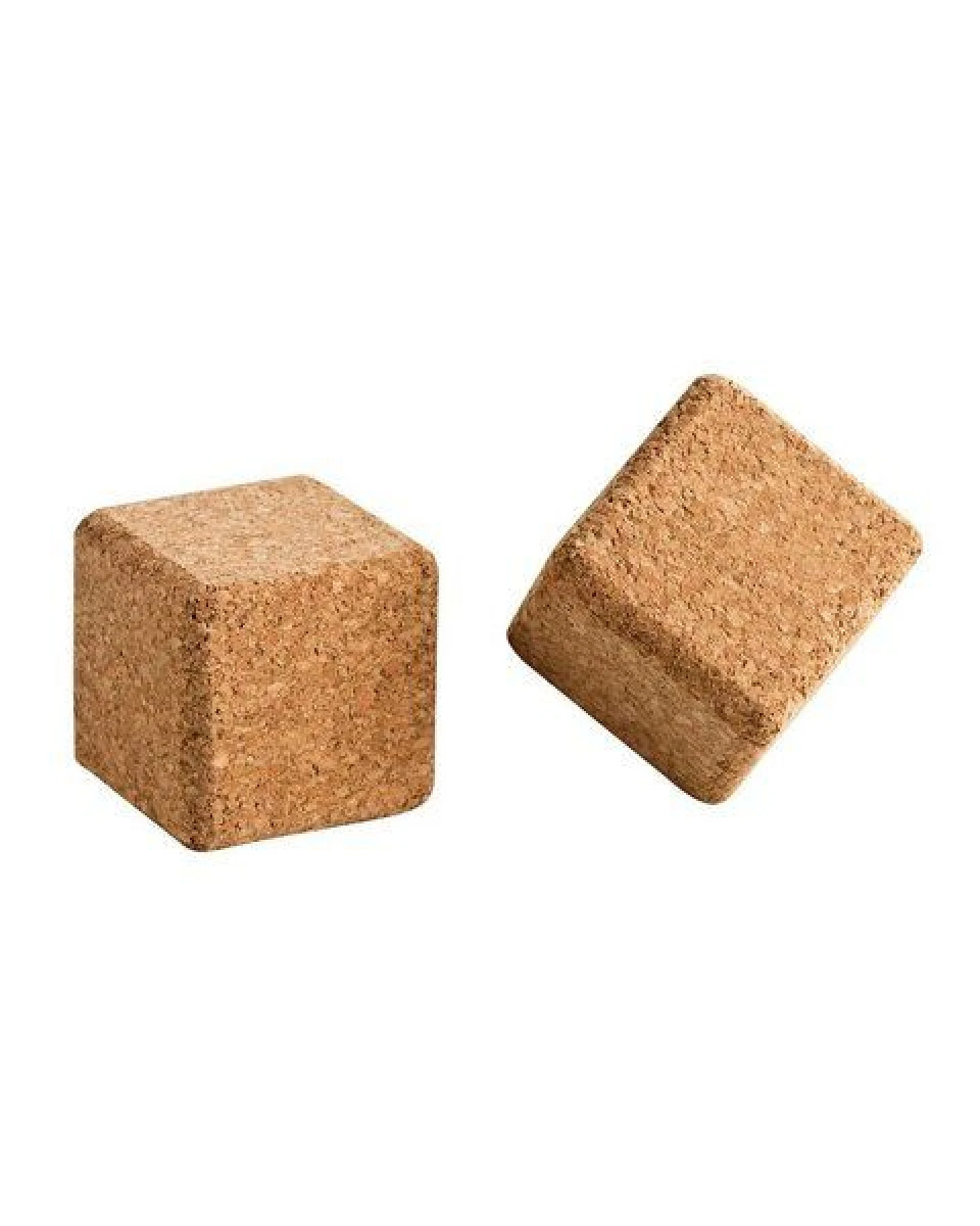Kork-Deko Korkwürfel 5er-Pack: Geometrische Formen aus Presskork – Ansicht 3