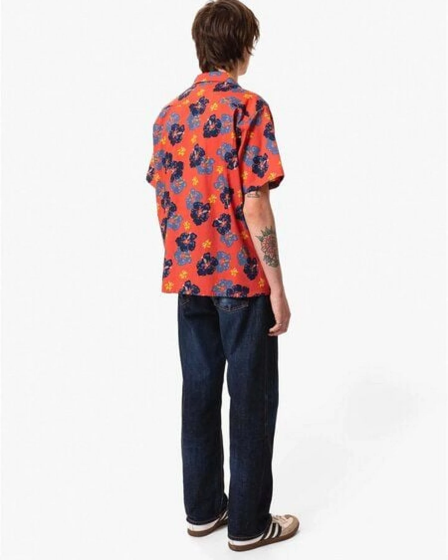 Nudie Jeans ARTHUR Flower Hawaii Shirt – Ansicht 2