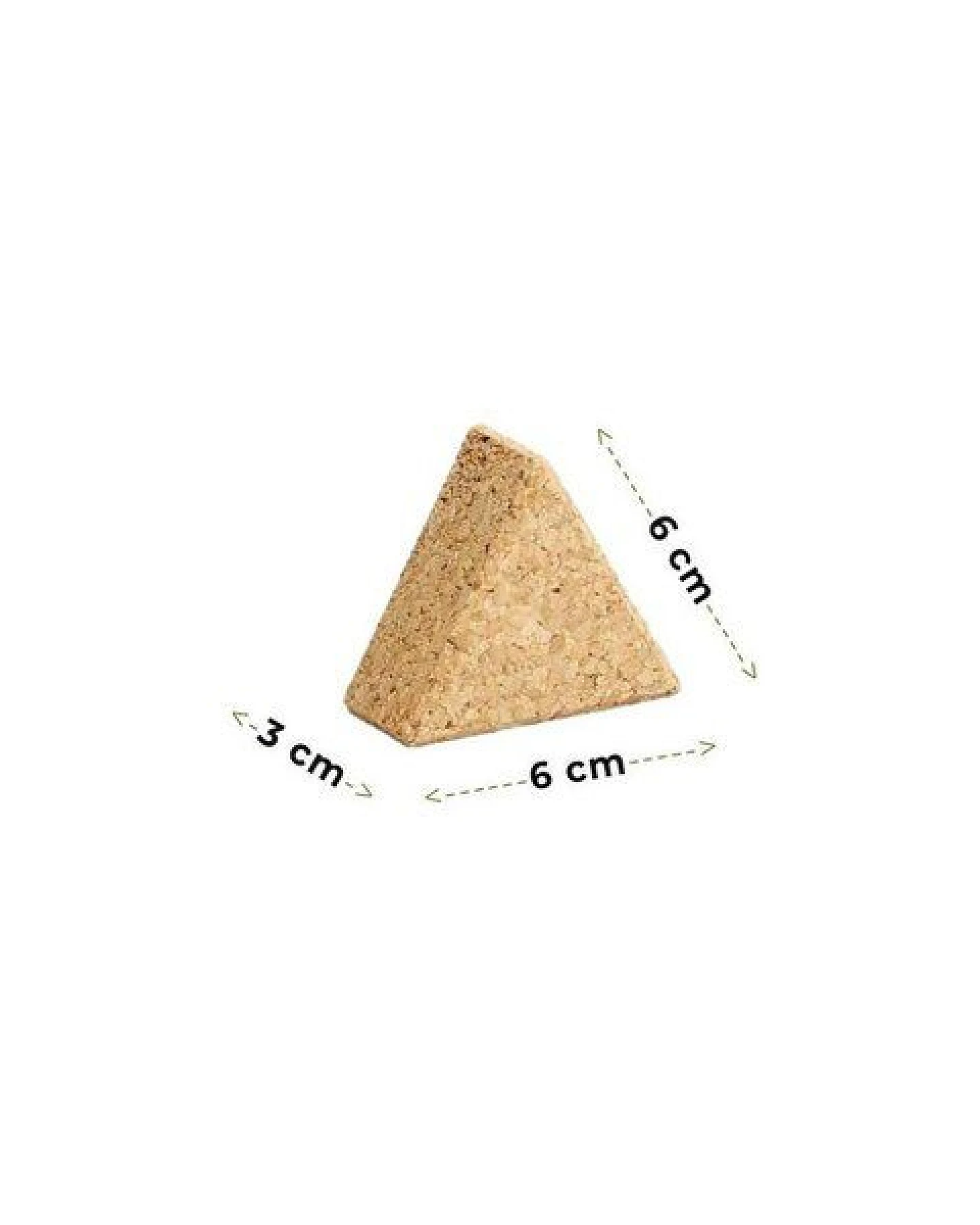 Kork-Deko 5er-Pack Korkdreiecke: Geometrische Formen aus Presskork – Ansicht 4