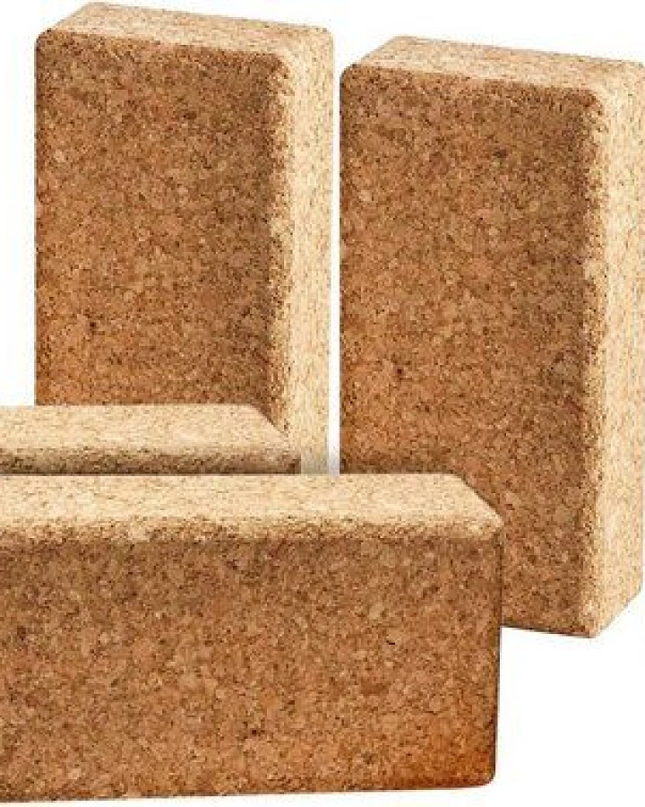 Kork-Deko 5er-Pack Quader: Geometrische Formen aus Presskork