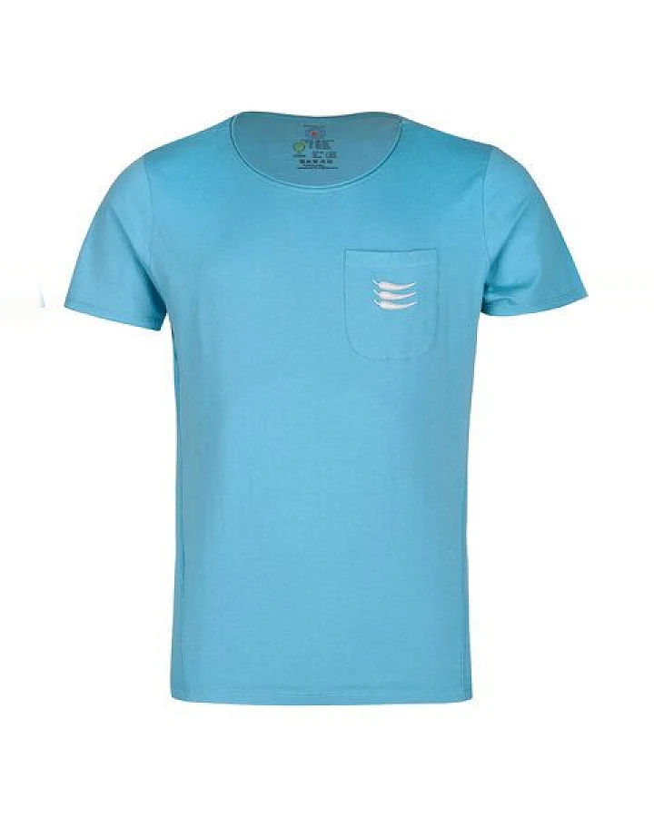 ROCKBODY Herren T-Shirt Phil Rundhalz kurzarm Brusttasche Biobaumwolle