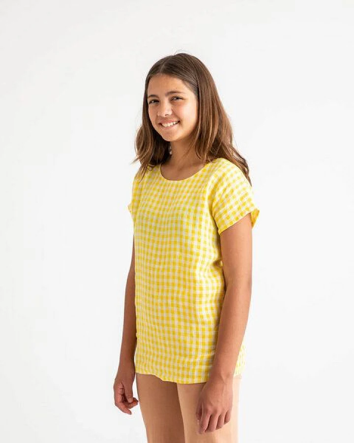 Matona Leichtes T-Shirt für Kinder aus Leinen / Easy T-Shirt