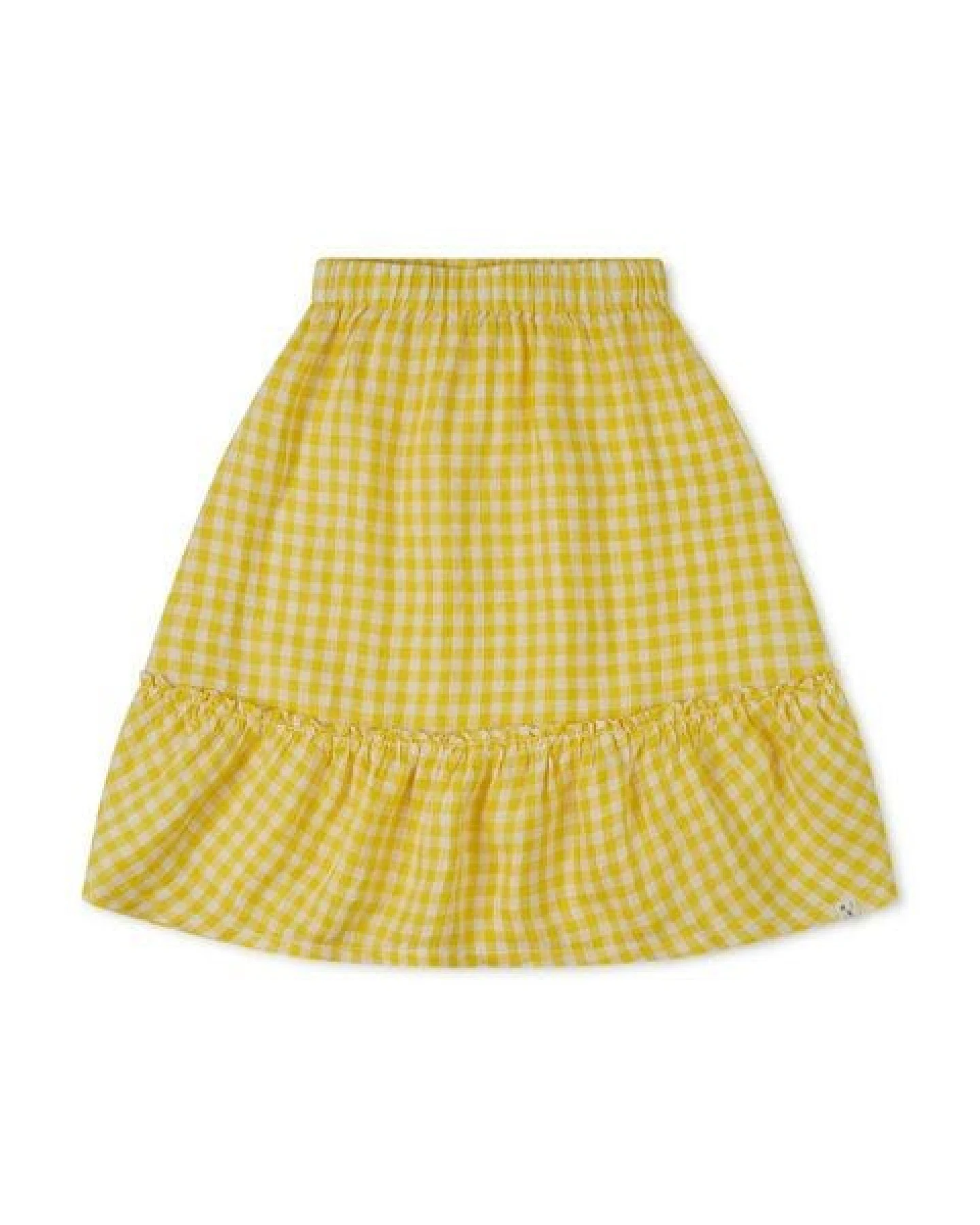 Matona Verspielter Rock für Kinder aus Leinen / Ruffled Skirt – Ansicht 4