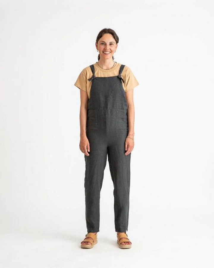 Matona Latzhose für Frauen aus Leinen / Linen Overall