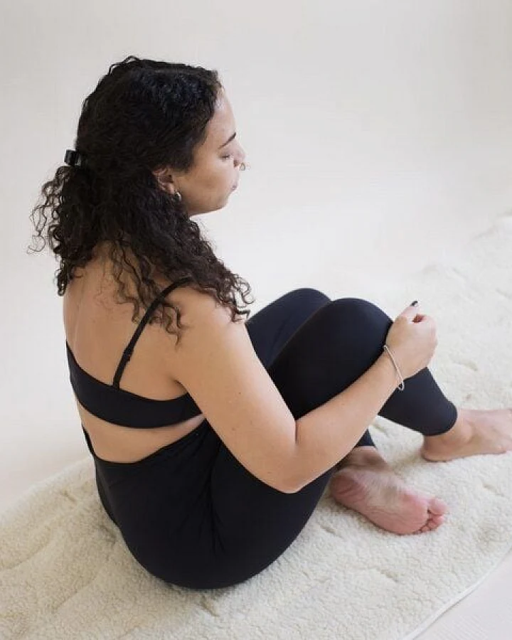 murmunto organics YOGA Matte aus Bio-Wole, für YIN YOGA, MEDITATION
