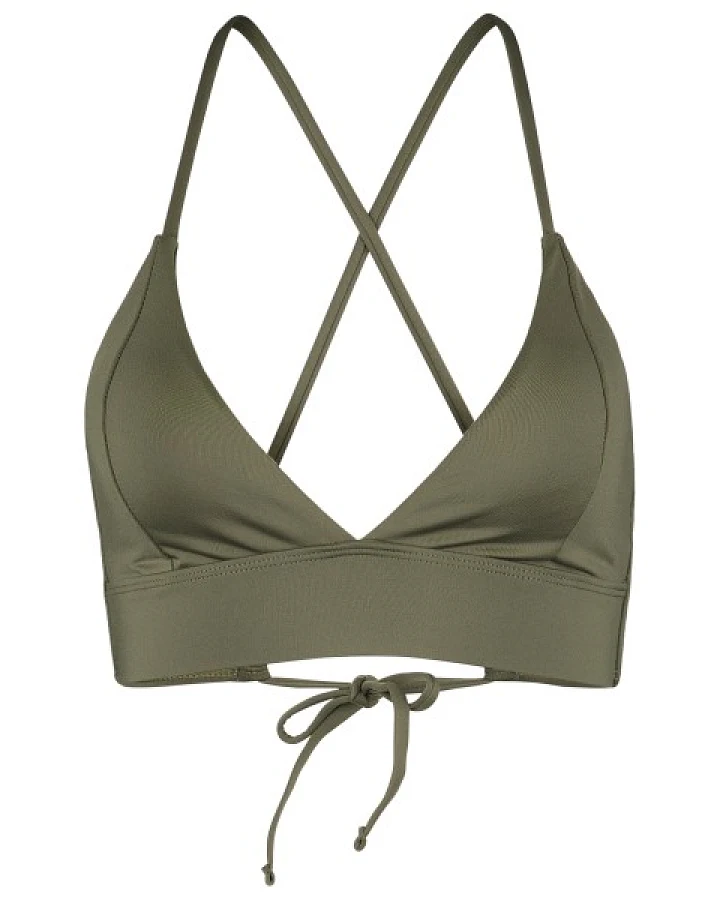 DEDICATED - Women's Bikini Top Alva - Bikini-Top Gr S oliv