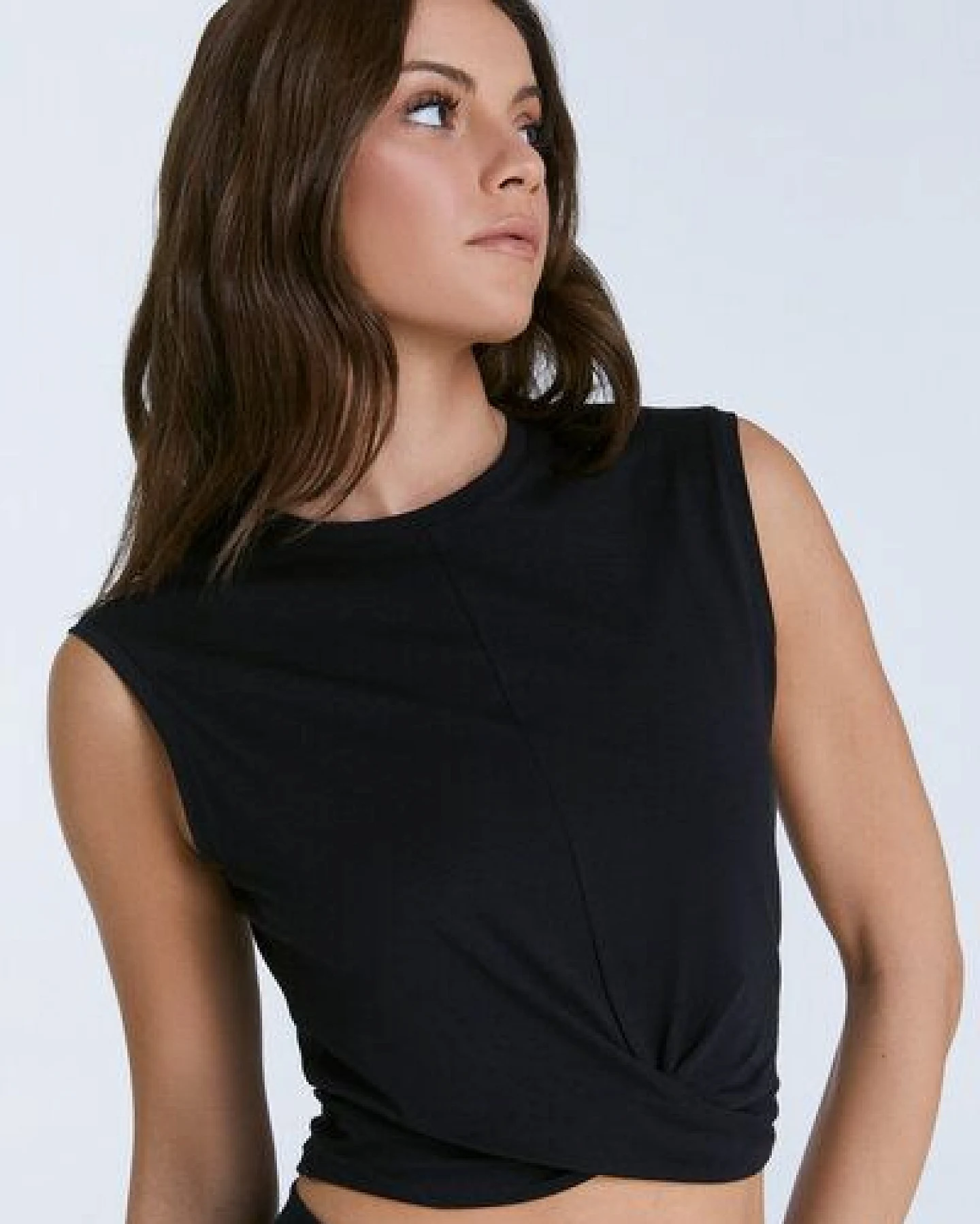 True North Damen Twist Tanktop aus Bio-Baumwolle & Tencel Modal Yogatop – Ansicht 2
