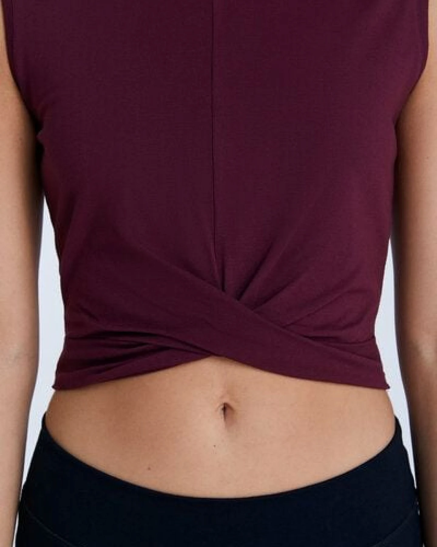 True North Damen Twist Tanktop aus Bio-Baumwolle & Tencel Modal Yogatop – Ansicht 4