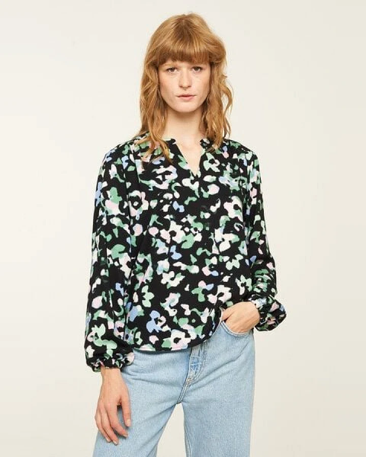 Damen Bluse aus LENZING ECOVERO
