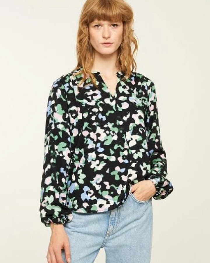 Damen Bluse aus LENZING ECOVERO
