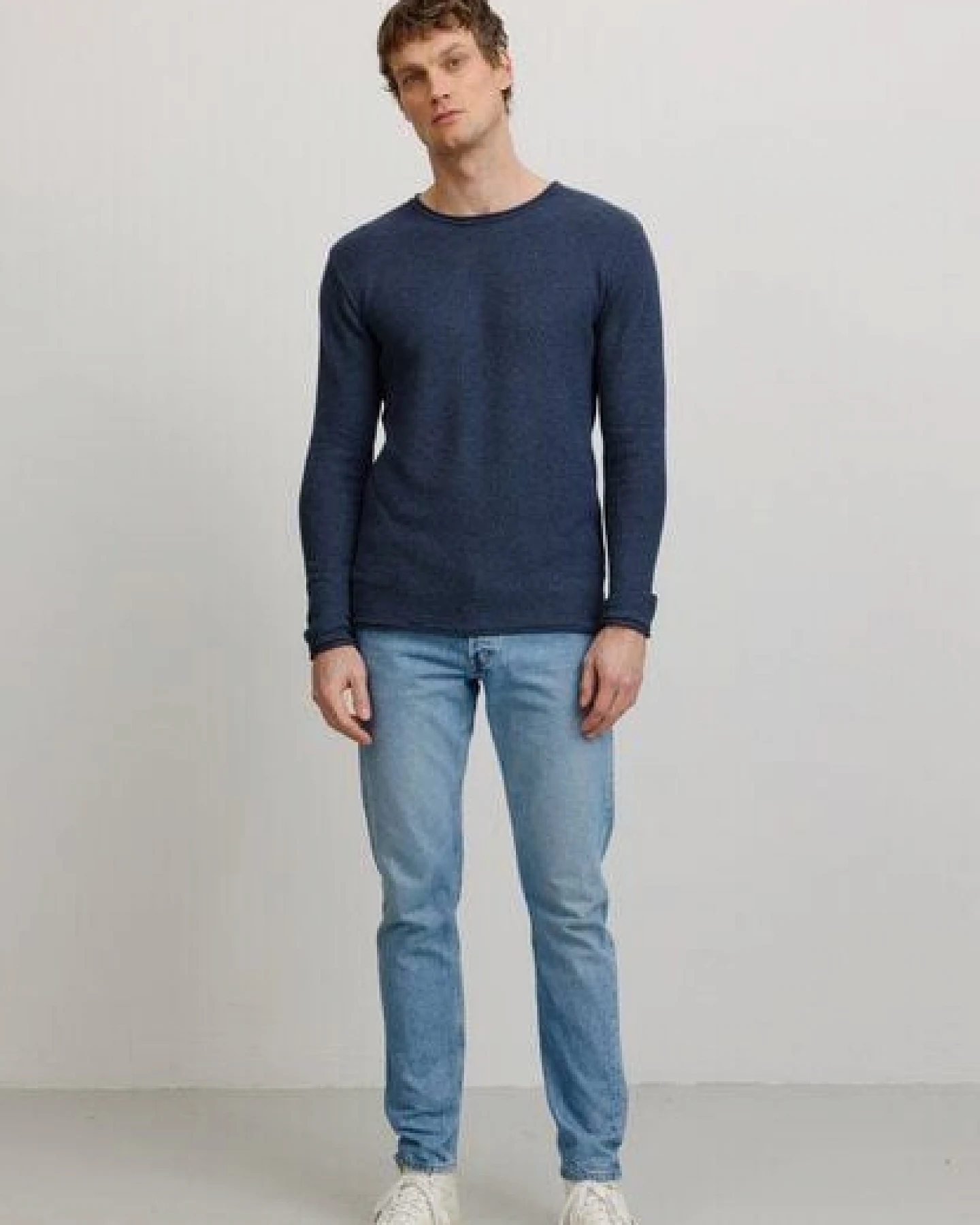 Herren Strickpullover aus Bio-Baumwolle - EUKALYPTUS - recolution – Ansicht 4