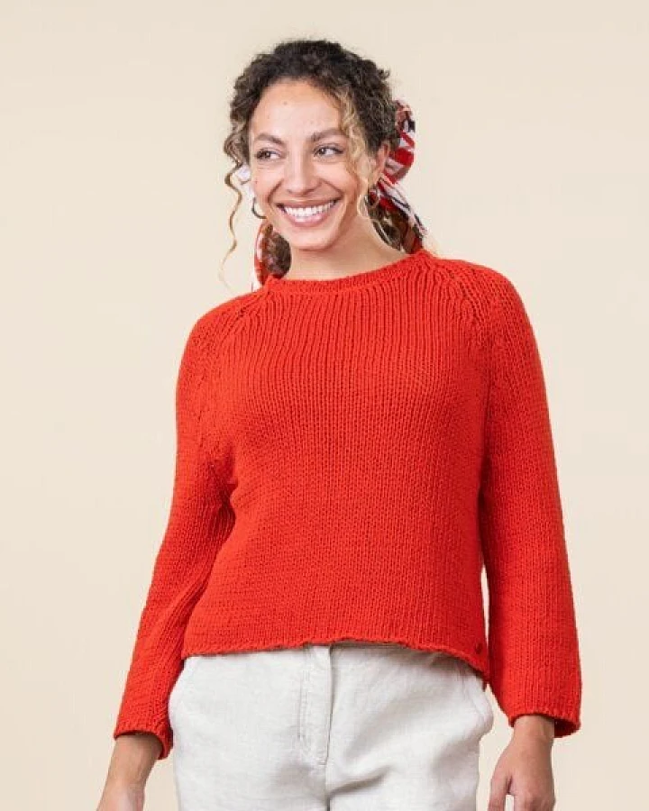 Living Crafts Pullover, 3/4-Arm - RICARDA