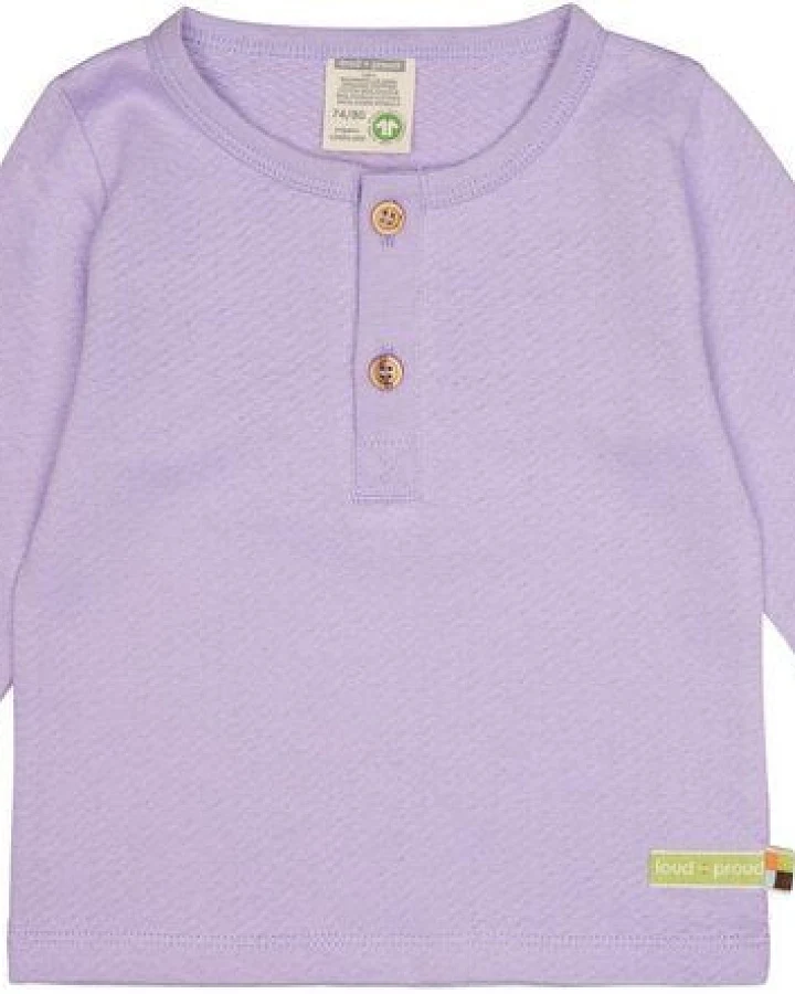 loud + proud Babys & Kinder Shirt aus Musseline Jersey, GOTS-zertifiziert