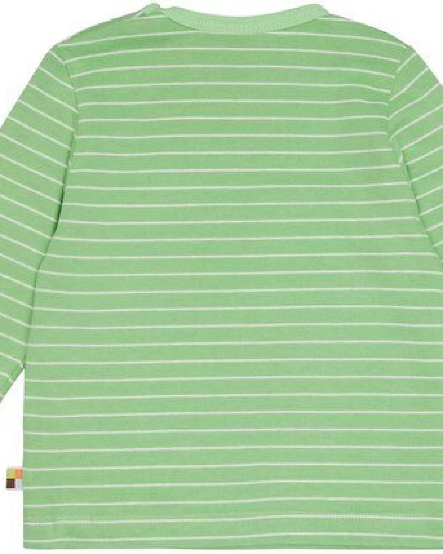 loud + proud Babys & Kinder Shirt Streifen, GOTS-zertifiziert – Ansicht 2